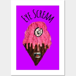 Eye Scream Posters and Art